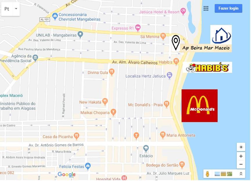 Apartamento Beira Mar Maceió Exterior foto